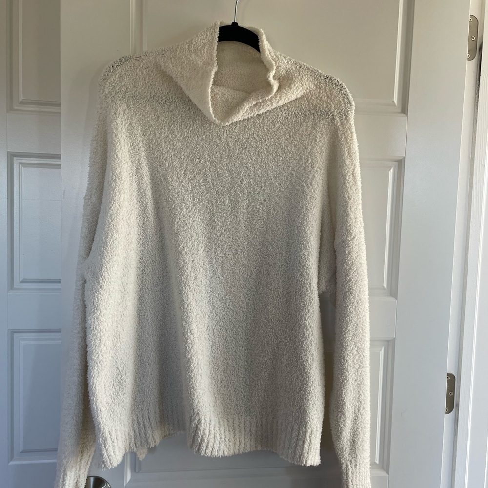UGG Soft Cream Cowl Neck Sweater
